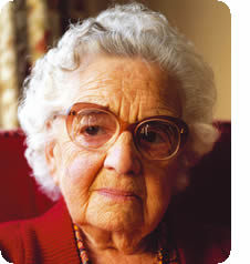 photo portrait of elderly Violet