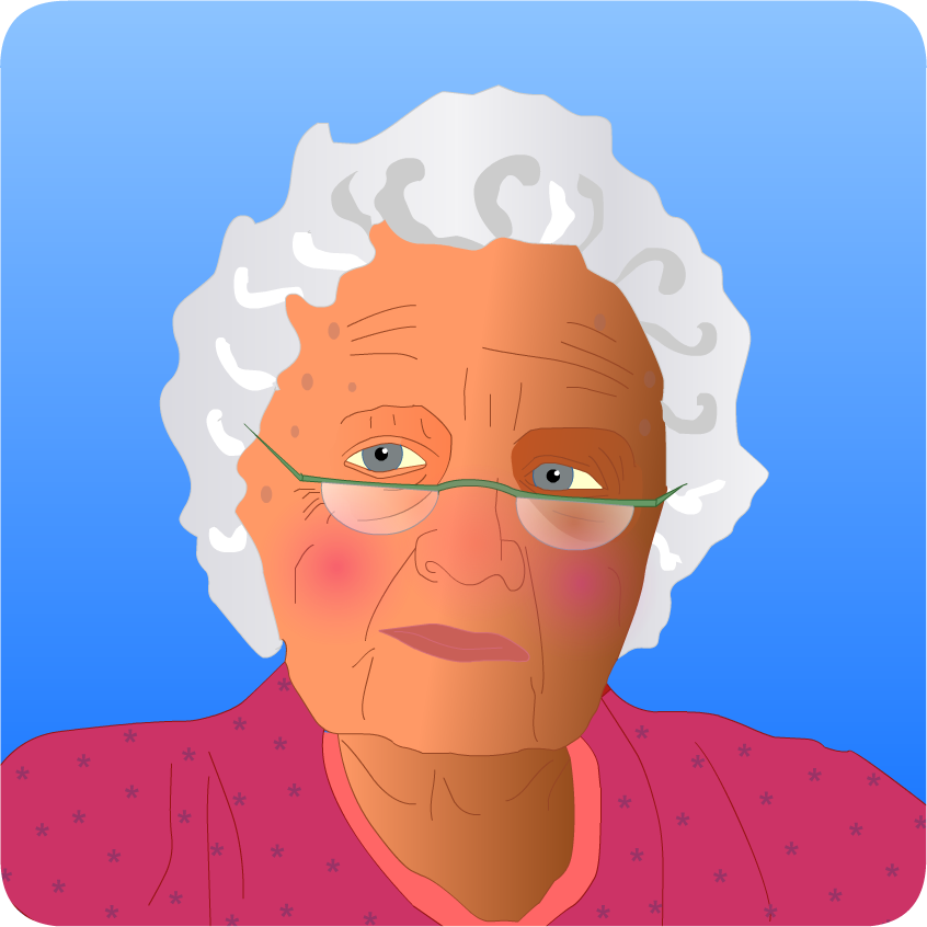 photo portrait of Freda