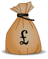 A bag of money