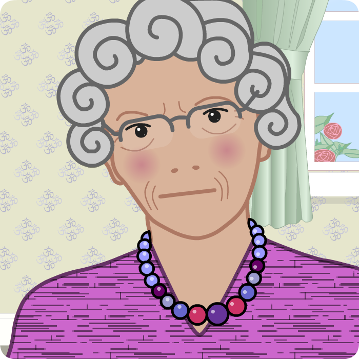 photo portrait of Mrs McGinty