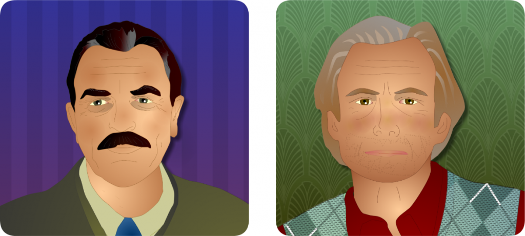 Vince and Nigel together