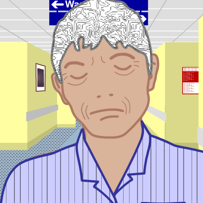Portrait of Archie in hospital setting