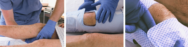 three images depicting the fitting of IPC equipment: 