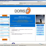 Doris search website screenshot