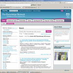 Knowledge Network website screenshot