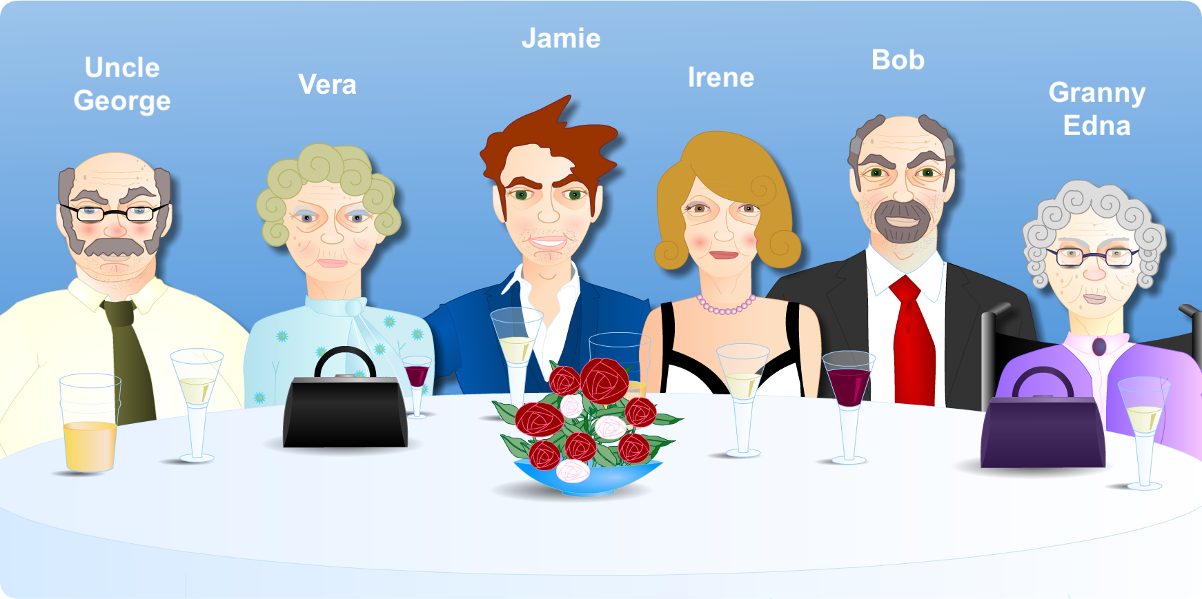 Cameron family introduce names