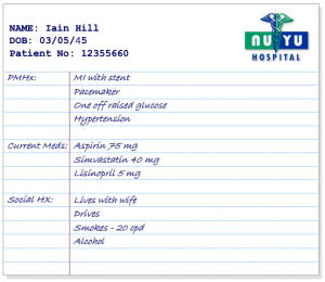 Iain's case notes 