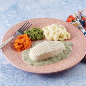 Minced_Cod_in_Parsley_Sauce_plated